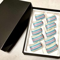 糸切餅を開封したところ